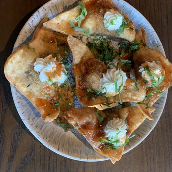Juju - beef short rib wontons - Tapas/Small Plates Near Me - Durham, North Carolina Juju - beef short rib wontons - Tapas/Small Plates Near Me - Durham, North Carolina