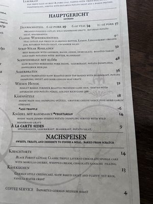 Menu photo 4 Buchner’s Bierhalle Jacksonville, FL