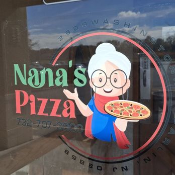 Nana’s Pizza - Door signage - Italian Near Me - Parlin, New Jersey