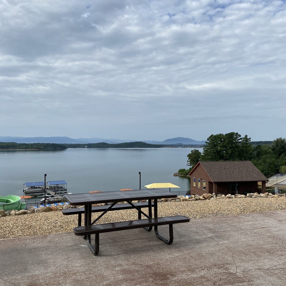 Anchor Down RV Resort - View of Lake Douglas - RV Parks Near Me - Dandridge, Tennessee