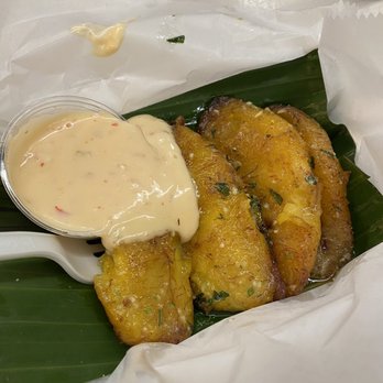 Frita Batidos - Twice fried ripe plantains - Cuban Near Me - Ann Arbor, Michigan