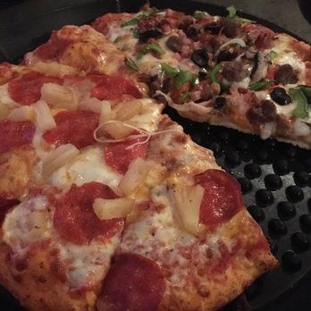 Organ Stop Pizza - Half combo/Pepp & Pineapple - Pizza Near Me - Mesa, Arizona Organ Stop Pizza - Half combo/Pepp & Pineapple - Pizza Near Me - Mesa, Arizona