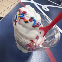 Unfinished ice cream