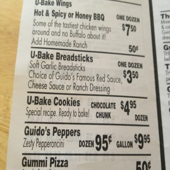 Guido's Pizza Take-U-Bake - Pizza Near Me - Manteca, California