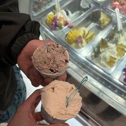 Cookies and cream + lotus cookie Cookies and cream + lotus cookie