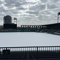 Columbus Clippers - Under a blanket of snow - February 9, 2026
