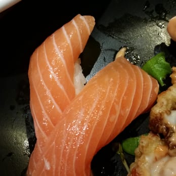 Blue Fish - Salmon sushi again. - Sushi Bars Near Me - Montrose, California Blue Fish - Salmon sushi again. - Sushi Bars Near Me - Montrose, California