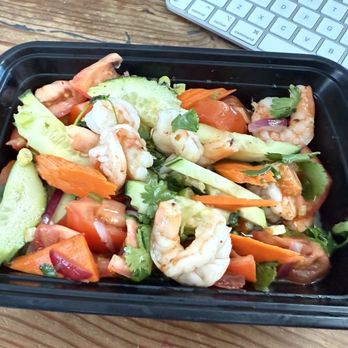 Hot Noods LA - the Shrimp salad is the perfect work lunch - Noodles Near Me - Los Angeles, California Hot Noods LA - the Shrimp salad is the perfect work lunch - Noodles Near Me - Los Angeles, California