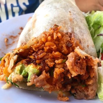 El Pirrin - El pastor super burrito - they use chunks of avocado - Mexican Near Me - San Jose, California