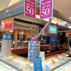 Piercing Pagoda - Lots of promotions going on all the time and coupons available in store or online. Just sign up on the web site. www.pagoda.com