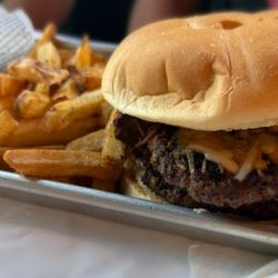 The Depot On Canal - Canal Depot brisket burger