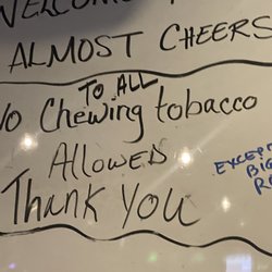 Almost Cheers - Local advice