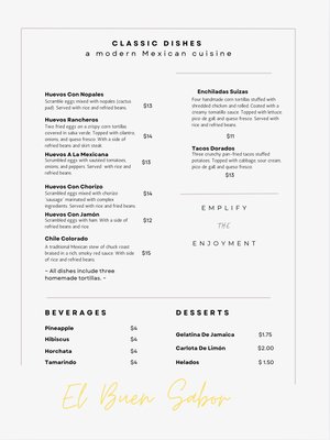 Menu photo 4 El Buen Sabor Meridianville, AL