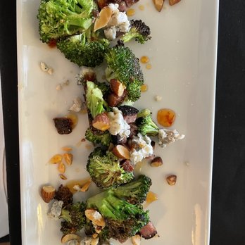 Cameo Heights Mansion - The Caramelized broccoli from The Vine. Course 3 out of 7 - Bed & Breakfast Near Me - Touchet, Washington