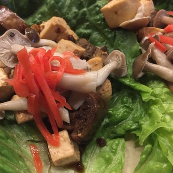 Breakside Brewery - Tofu lettuce wraps close-up - American Near Me - Portland, Oregon