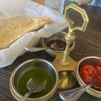 Kabab and Curry Durham - I guess this is their free "chips" and dip! - Indian Near Me - Durham, North Carolina Kabab and Curry Durham - I guess this is their free "chips" and dip! - Indian Near Me - Durham, North Carolina