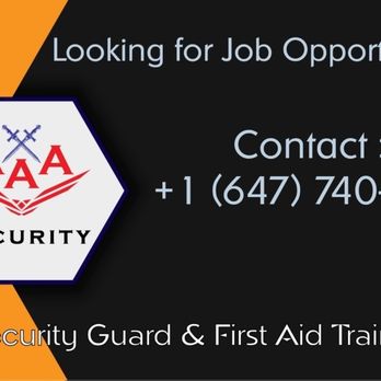 AAA Security Guard & First Aid Training - Security Services Near Me AAA Security Guard & First Aid Training - Security Services Near Me