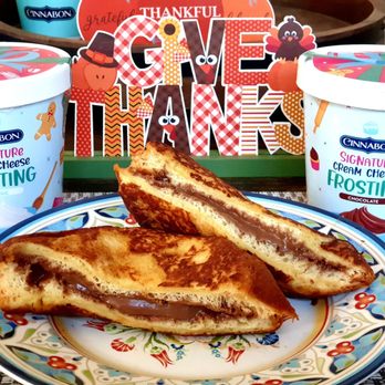 Cinnabon - @food_explore_travel_adventure Homemade French toast with Signature Cream Cheese Frosting - Bakeries Near Me - San Ysidro, California Cinnabon - @food_explore_travel_adventure Homemade French toast with Signature Cream Cheese Frosting - Bakeries Near Me - San Ysidro, California