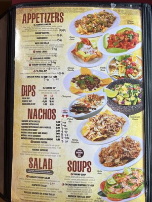 Menu photo 7 El Corral Mexican Grill Whitwell, TN