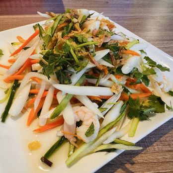 26 Viet Cafe - Shrimp & Lotus Stem Salad - Vietnamese Near Me - Pasadena, California