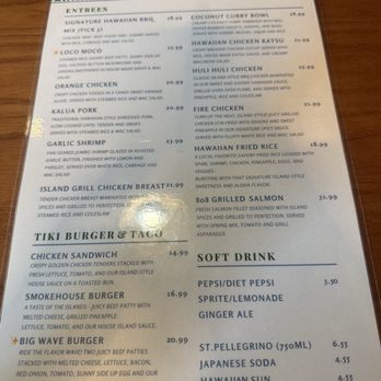Aloha Tiki - Back menu - Asian Fusion Near Me - Williamsburg, Virginia