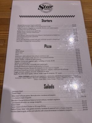 Menu photo 1 Star Tavern City Of Orange, NJ Menu photo 1 Star Tavern City Of Orange, NJ