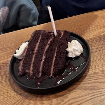 Kornerstone Bistro - Complementary birthday cake - Mediterranean Near Me - Wilmington, North Carolina Kornerstone Bistro - Complementary birthday cake - Mediterranean Near Me - Wilmington, North Carolina
