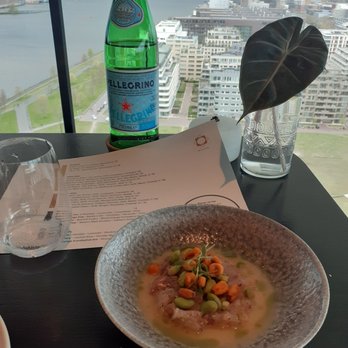 Moon - Seabass ceviche - Modern European Near Me - Amsterdam, New Hampshire