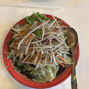 Isan Zaap Thai Cafe - Papaya Spicy Seafood Salad - Thai Near Me - Orlando, Florida Isan Zaap Thai Cafe - Papaya Spicy Seafood Salad - Thai Near Me - Orlando, Florida
