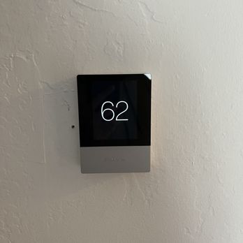 Fuse Service - New thermostat that was installed along with the new heat pump HVAC system. - Heating & Air Conditioning/HVAC Near Me - Santa Clara, California