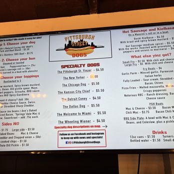 Pittsburgh Street Dogs - Hot Dogs Near Me - Springdale, Pennsylvania