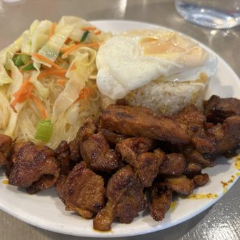 Merienda Cafe - Tocilog (Sweet & savory pork slices) - Filipino Near Me - Grayslake, Illinois Merienda Cafe - Tocilog (Sweet & savory pork slices) - Filipino Near Me - Grayslake, Illinois