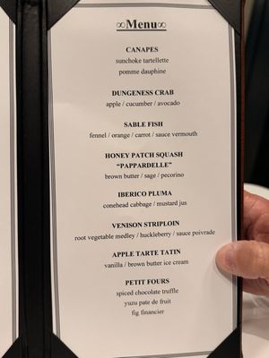 Menu photo 2 VIII by selanne Laguna Beach, CA Menu photo 2 VIII by selanne Laguna Beach, CA