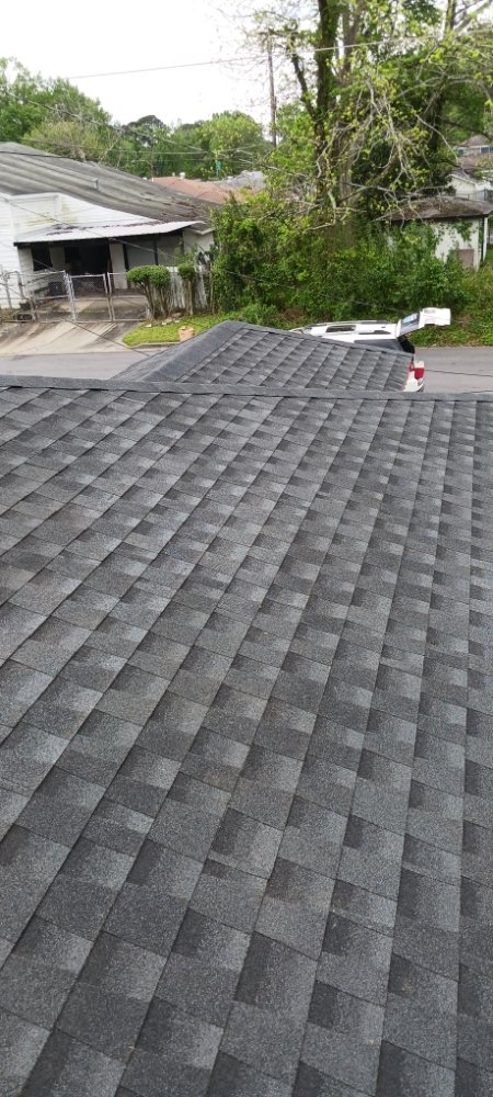 Slide of James Hudock roofing and repairs