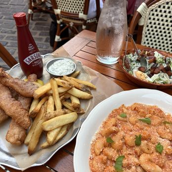 Trivoli Tavern - fish & chips x vodka rigatoni x wedge salad - American Near Me - Chicago, Illinois Trivoli Tavern - fish & chips x vodka rigatoni x wedge salad - American Near Me - Chicago, Illinois