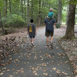 Hillman Ferry Campground - Lots of beautiful walking to do.