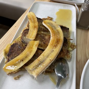 The Breeze Cafe - Banana bread pudding French toast - Breakfast & Brunch Near Me - Newark, California The Breeze Cafe - Banana bread pudding French toast - Breakfast & Brunch Near Me - Newark, California
