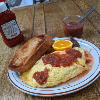 Omelette Express - #20, dressed with salsa - Breakfast & Brunch Near Me - Santa Rosa, California