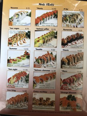 Menu photo 5 Blue Fin Sushi Bellingham, WA Menu photo 5 Blue Fin Sushi Bellingham, WA