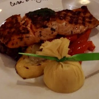 Casa D'Angelo Ristorante - Grilled Salmon - Italian Near Me - Boca Raton, Florida