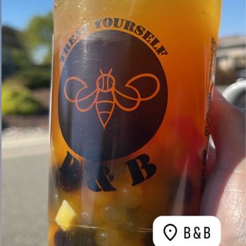 B & B Bakery and Boba - Mango Black tea - Bakeries Near Me - Lincoln, California B & B Bakery and Boba - Mango Black tea - Bakeries Near Me - Lincoln, California