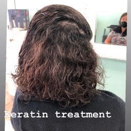Before Keratin Treatment