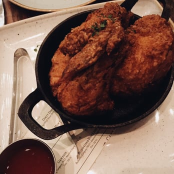 Yardbird - Fried chicken was crispy and juicy. Flavor a were on point and that hot sauce was amazing - Southern Near Me - Las Vegas, Nevada Yardbird - Fried chicken was crispy and juicy. Flavor a were on point and that hot sauce was amazing - Southern Near Me - Las Vegas, Nevada
