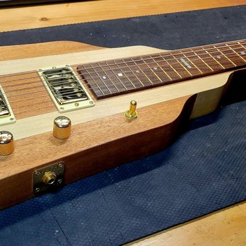J Swenson Luthier - Custom Build: Big Brother Lap Steel G tuning. - Musical Instrument Services Near Me