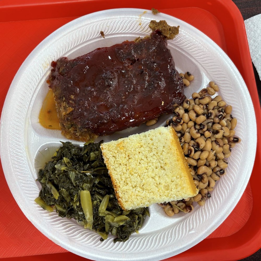 Gee Street Kitchen - meatloaf, greens, black eyed peas, and cornbread - Chicken Shop Near Me - Jonesboro, Arkansas Gee Street Kitchen - meatloaf, greens, black eyed peas, and cornbread - Chicken Shop Near Me - Jonesboro, Arkansas