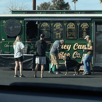Trolley Car Coffee - Owner and customer - Coffee & Tea Near Me - Phoenix, Arizona Trolley Car Coffee - Owner and customer - Coffee & Tea Near Me - Phoenix, Arizona