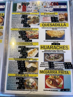 Menu photo 7 Pupusas Y Tacos Los Reyes Denver, CO Menu photo 7 Pupusas Y Tacos Los Reyes Denver, CO
