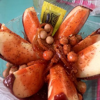 Krazy Antojitos - Manzana loca - Desserts Near Me - Sacramento, California