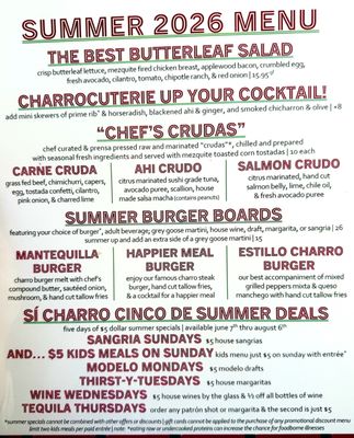 Menu photo 2 Charro Steak & Del Rey Tucson, AZ
