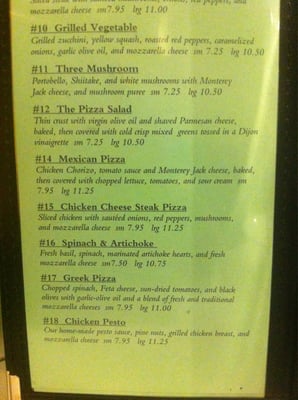 Menu photo 7 The Pizza Grille - Carlisle Carlisle, PA